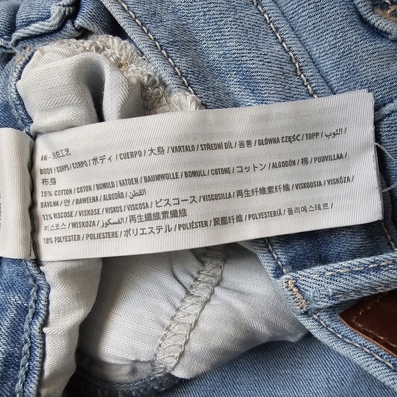 Hollister Ultra High Rise Super Skinny Jeggings Size 0R/24 - Picture 5 of 10